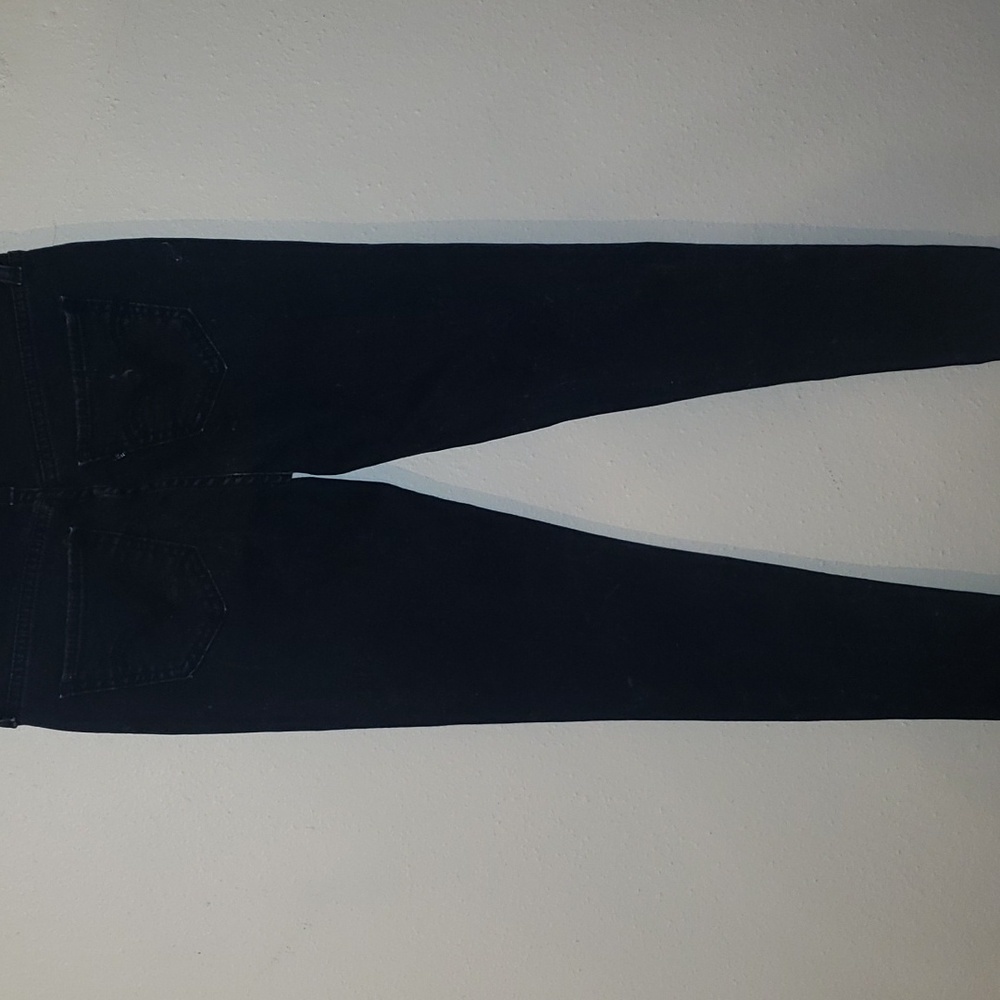 Women’s Juniors Levis 535 Legging Jeans Dark Acid Wash - Picture 3 of 7